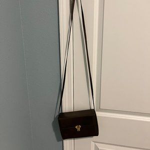 Goldish Brown Metallic purse
